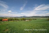 Stavební pozemek 1 900 m s přímým výhledem na hrad Trosky Samšina, Český ráj, cena cena v RK, nabízí 